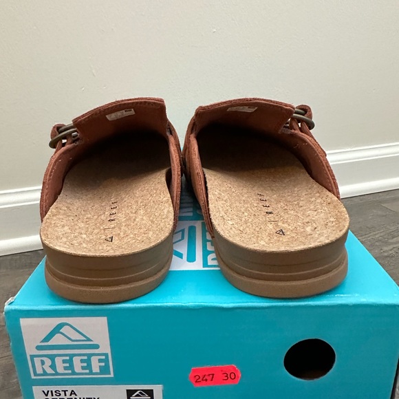 REEF Women’s Vista Serenity Mule Oasis Suede Size 8 - Picture 5 of 6